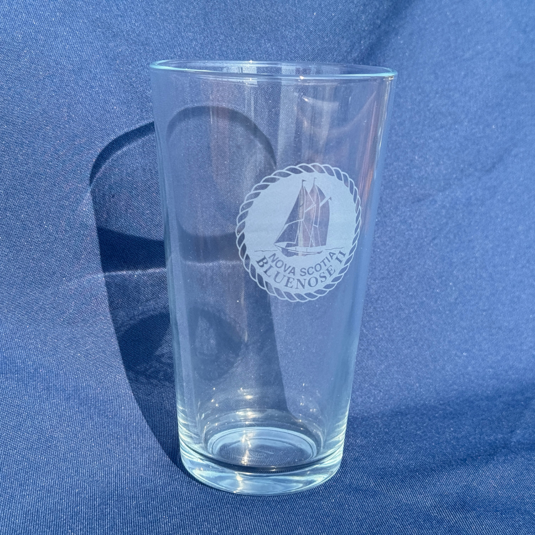 Bluenose II Logo Glassware - Tall Ships