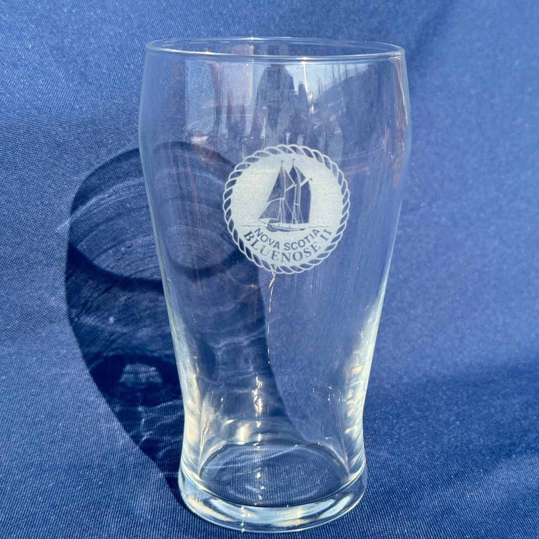 Bluenose II Logo Glassware - Tall Ships