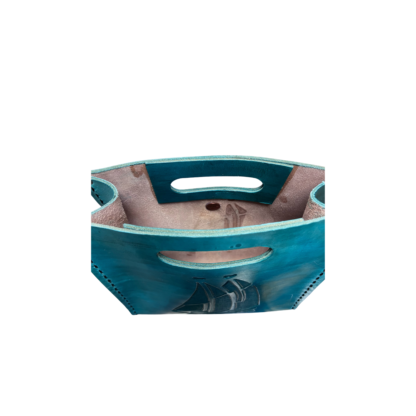 Handmade Leather Schooner Purse