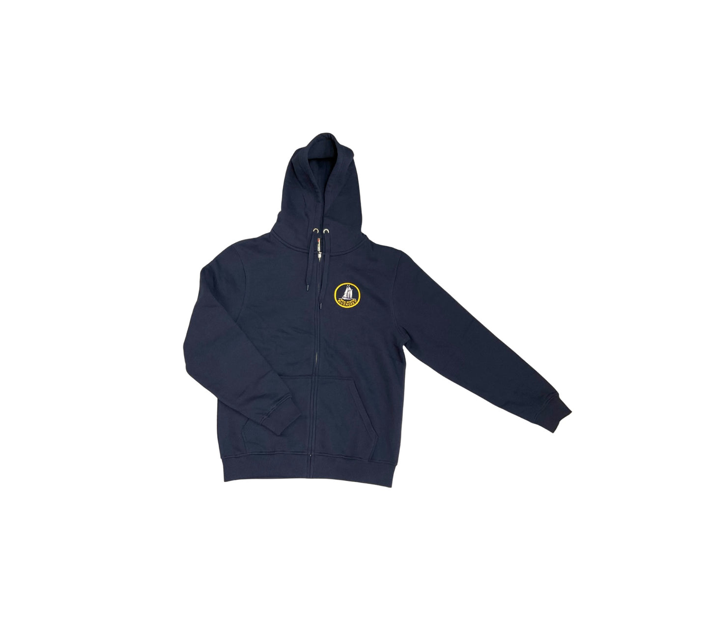 Bluenose II Embroidered Logo Zipped Hoodie
