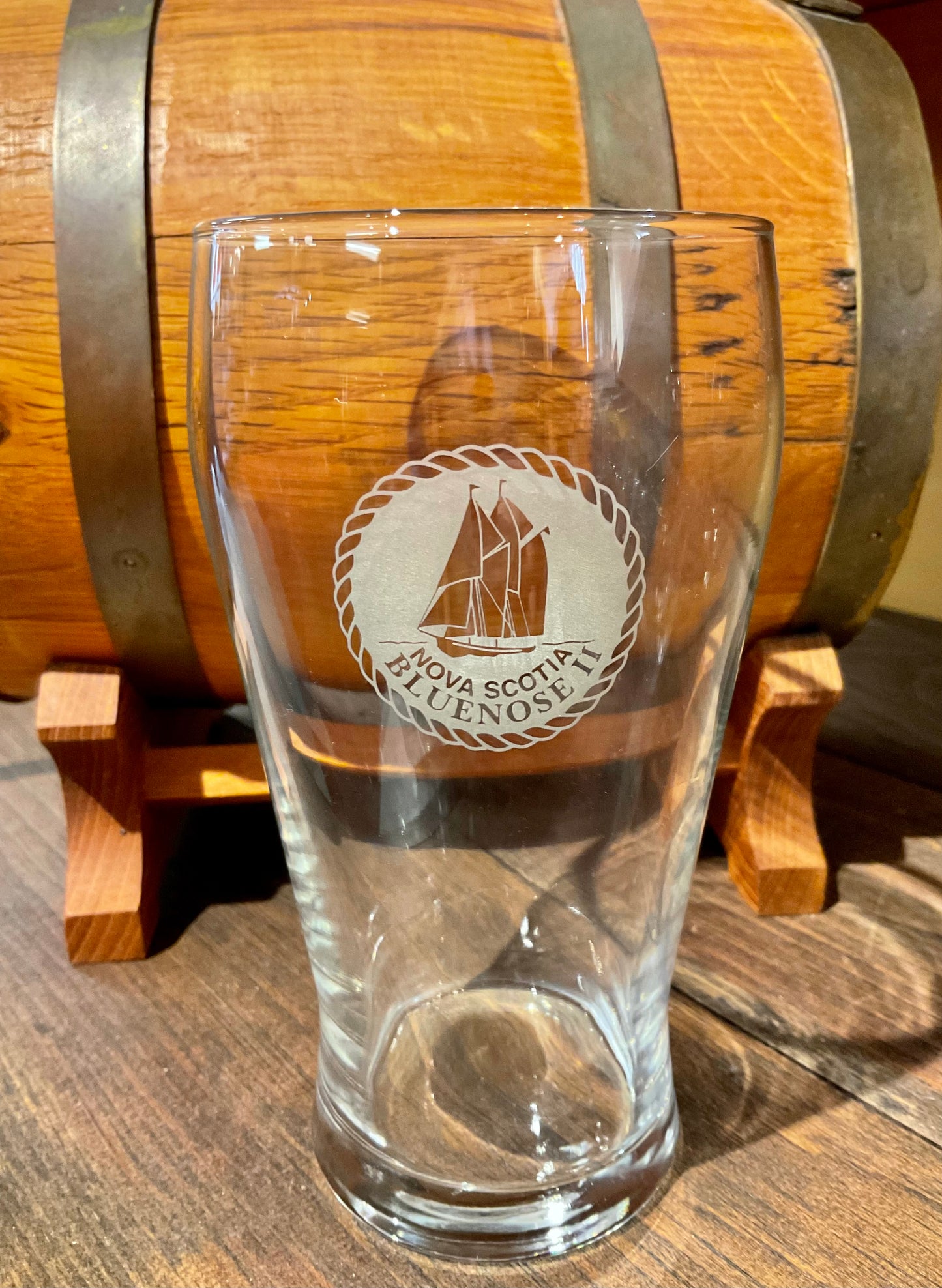 Bluenose II Logo Glassware - Tall Ships