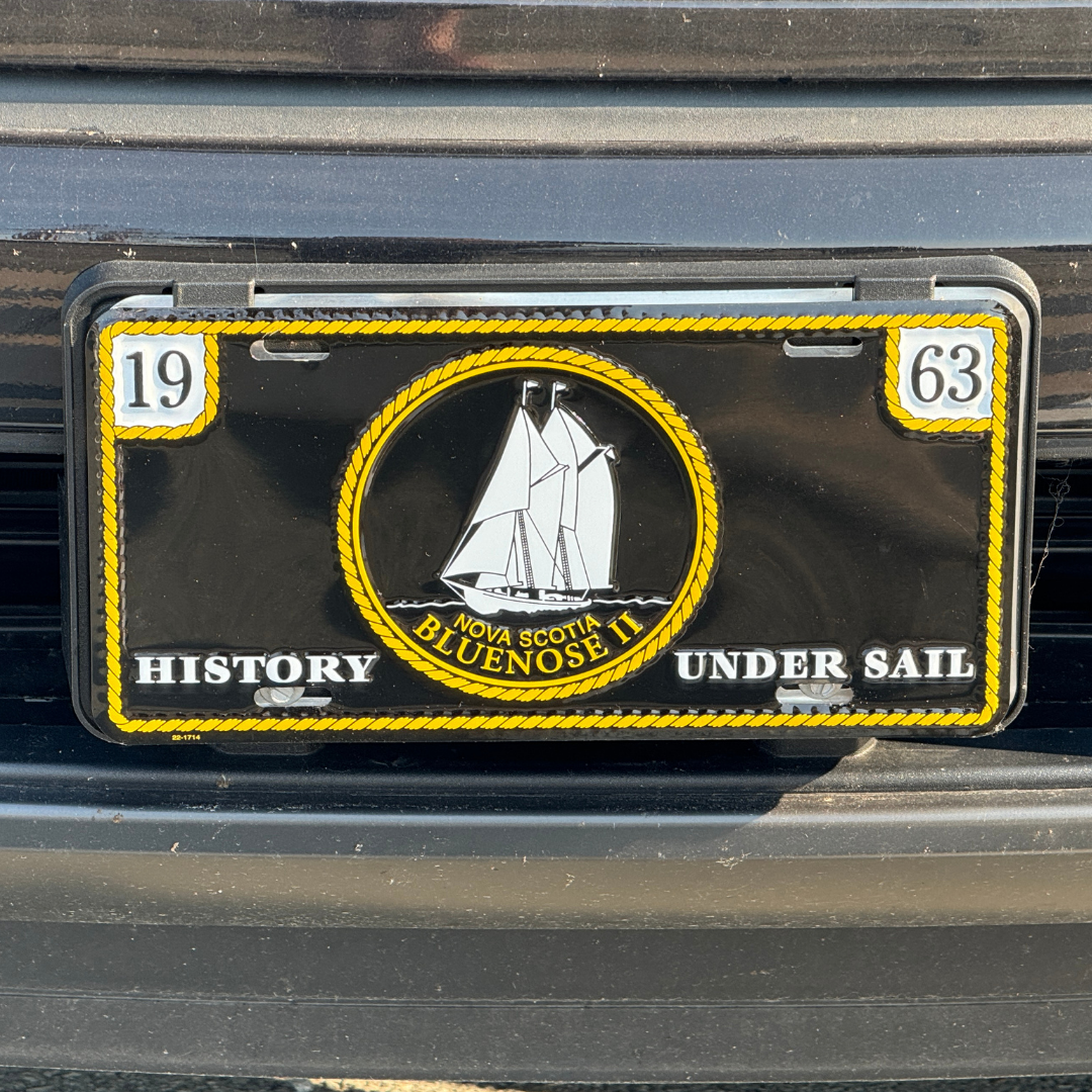 Bluenose II License Plate