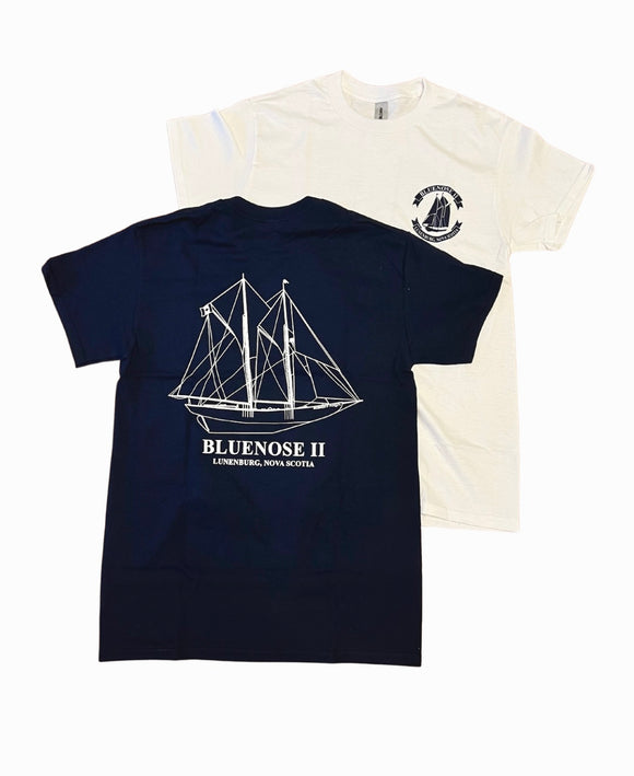 Bluenose II Line Drawing T-Shirt