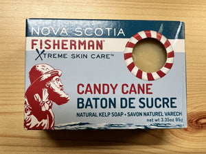 Nova Scotia Fisherman Candy Cane Soap