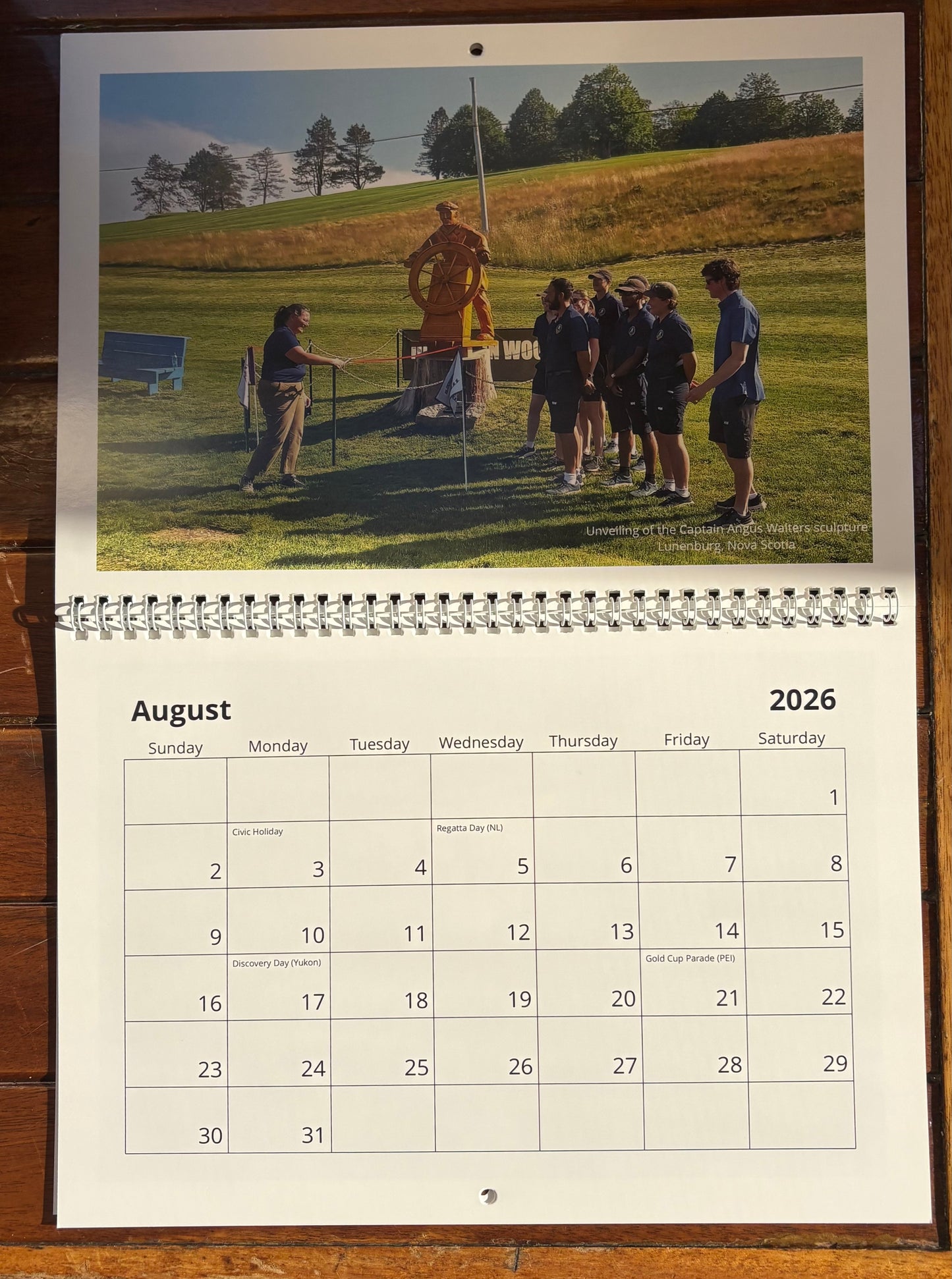 Bluenose II 2026 Calendar (Canadian)