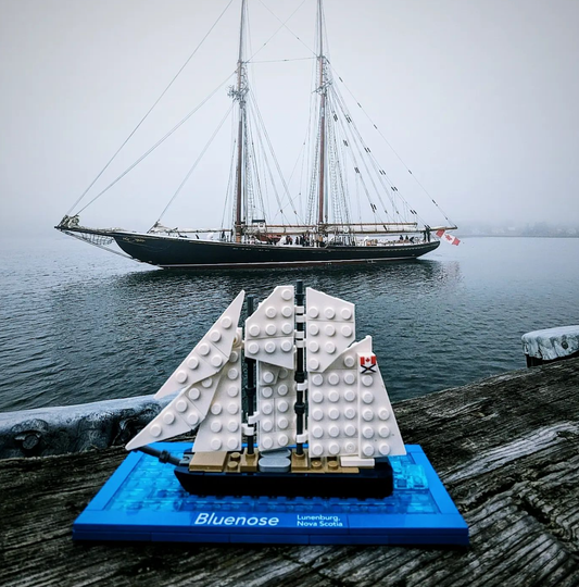 The Bluenose of Lunenburg Brick Kit