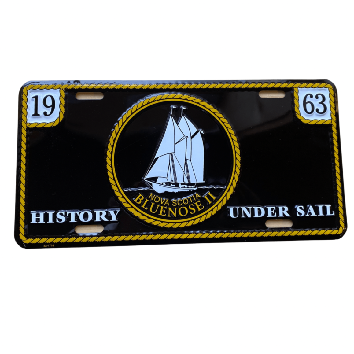 Bluenose II License Plate