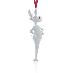 Amos Pewter Rudolph Ornament